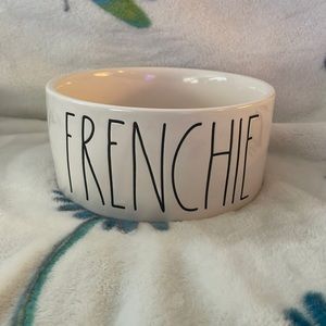 Rae Dunn frenchie dog bowl
